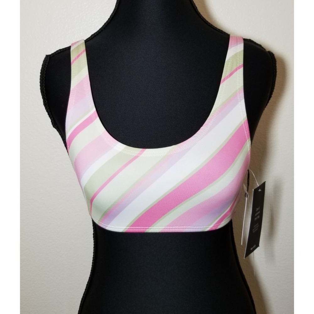 Mocean Sisters x NA-KD Strip Bikini Top Size XS Beach Swim Summer Festival NWT